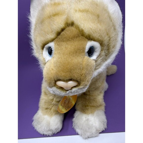 Dakin Other - Vtg Dakin Soft Classics Creations Lion Cub Plush Stuffed Animal Toy w/ Collar